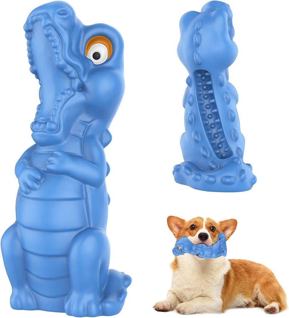 Dog Chew Toys for Aggressive Chewers - Healthy Milk Flavored, Durable Tough Dog Chew Toy for Medium/Large Breed Dogs, Best Extreme Chew Toys to Keep Them Busy
