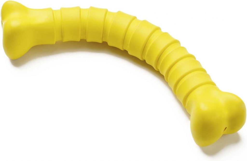 kollpop Dog Toys for Small Medium Large Dogs, Indestructible Dog Chew Toys for Aggressive Chewers, Interactive Rubber Dog Bone Toys for Aggressive Chewers Teething, Training Pet Toys