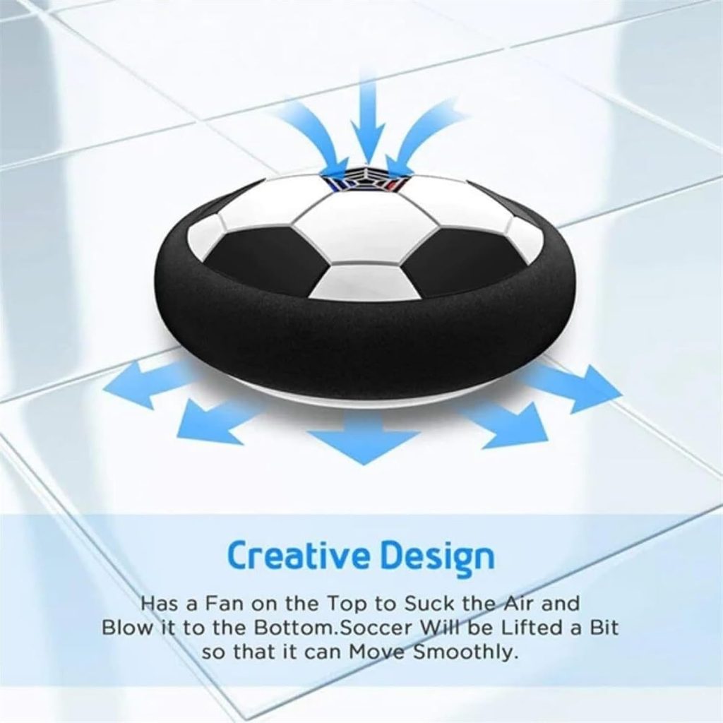 Thcbme New Active Gliding Disk - with Cool Lighting Effects, Interactive Gliding Disk Dog Toys, Dog pets Motion Activated Automatic Gliding Disk Toys (Color : LED Light)